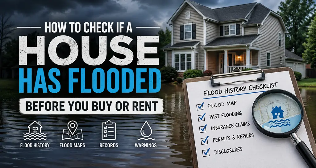 How to Check if a House Has Flooded Before You Buy or Rent