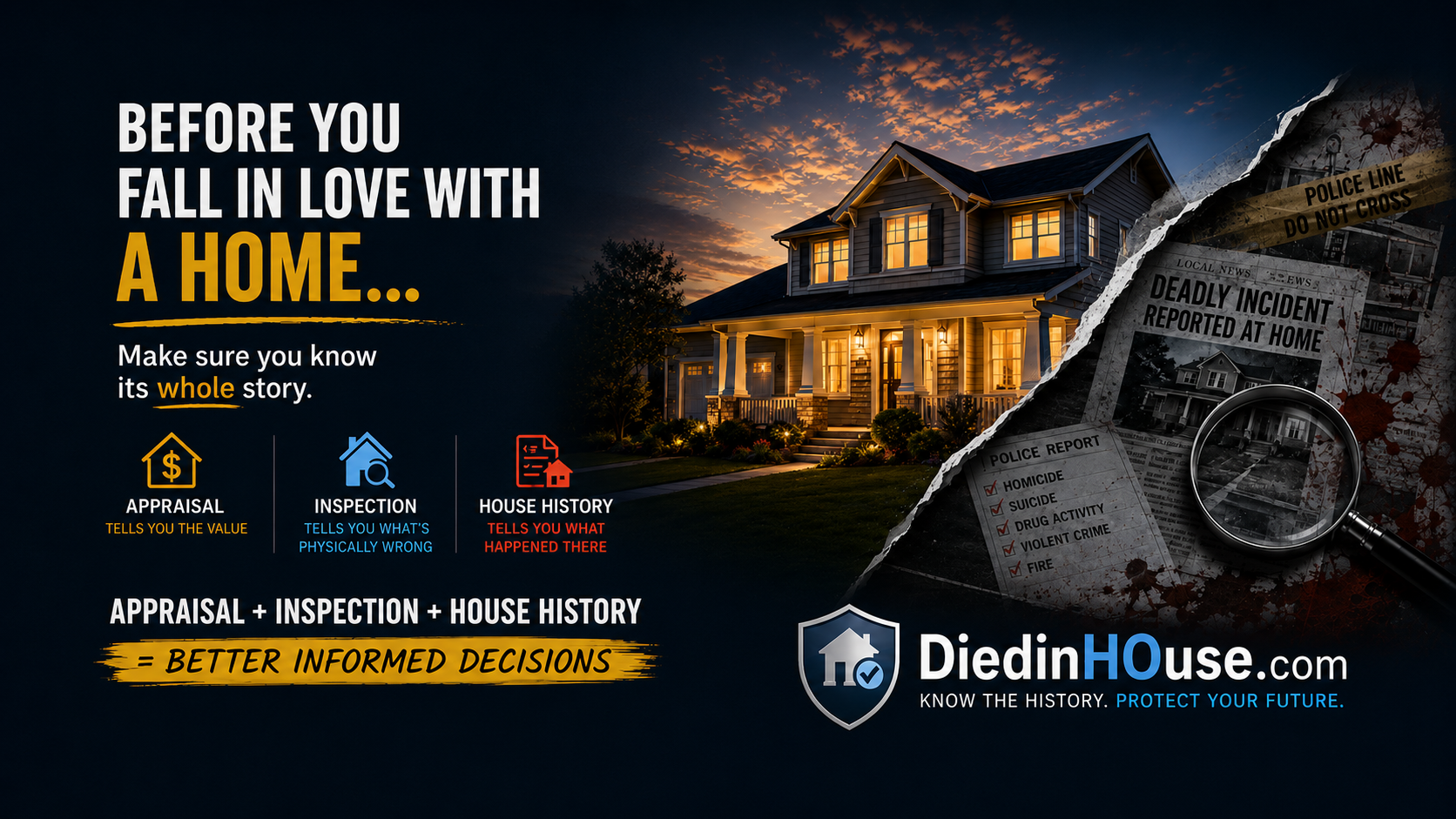Appraisals Tell You the Value. Inspections Tell You What’s Wrong. But Neither Tells You the House’s Story.
