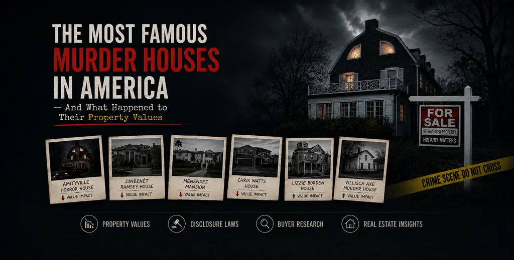 The Most Famous Murder Houses in America, And What Happened to Their Property Values