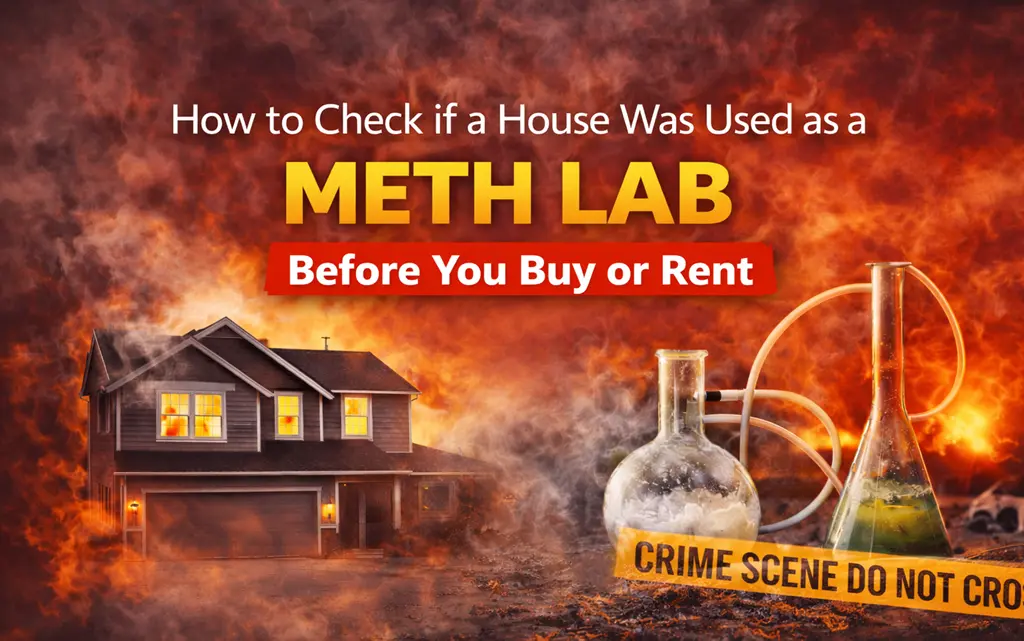 How to Check if a House Was Used as a Meth Lab Before You Buy or Rent
