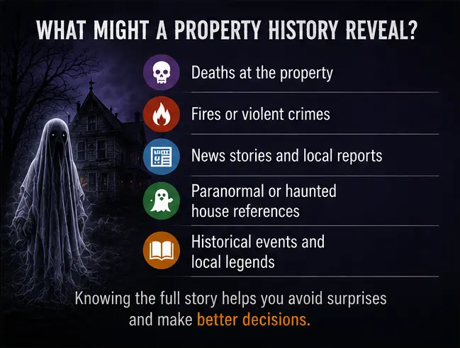 Image of What Might a Property History Reveal?